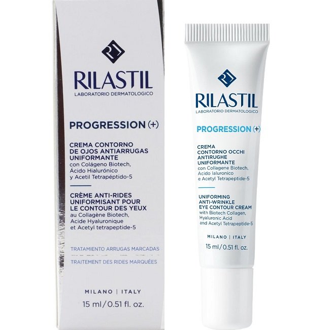 Φωτογραφία προϊόντος: Rilastil Progression (+) Αντιρυτιδική Κρέμα για τα Μάτια 15ml