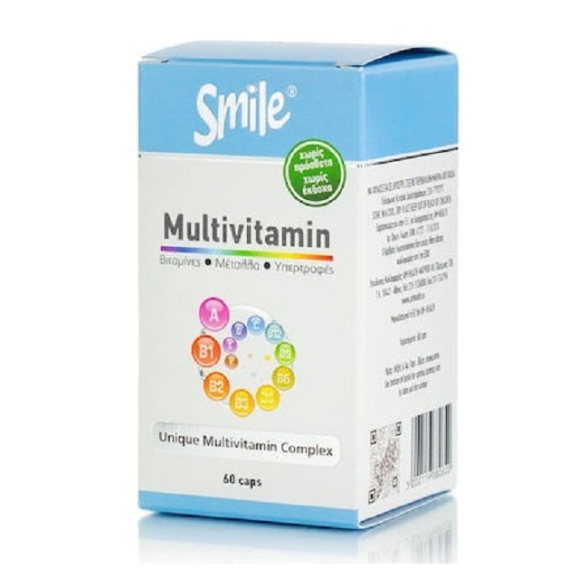 Φωτογραφία προϊόντος: Πολυβιταμίνη Smile, 60 κάψουλες