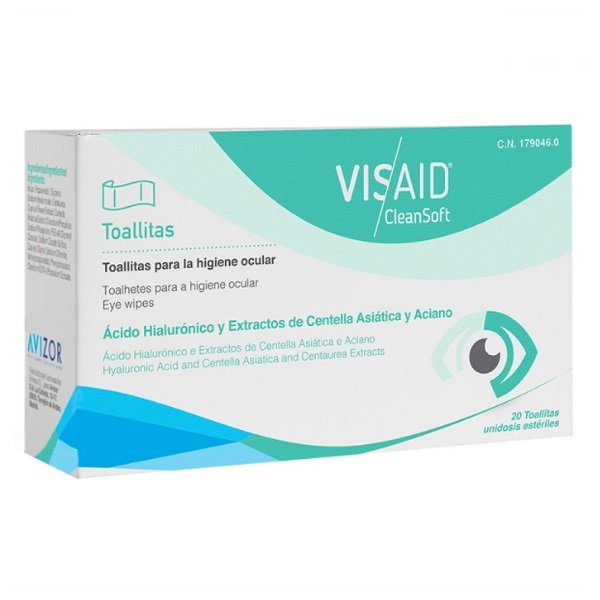 Φωτογραφία προϊόντος: Avizor Visaid CleanSoft Wipes Μαντηλάκια Καθαρισμού για τα Μάτια 20τεμ