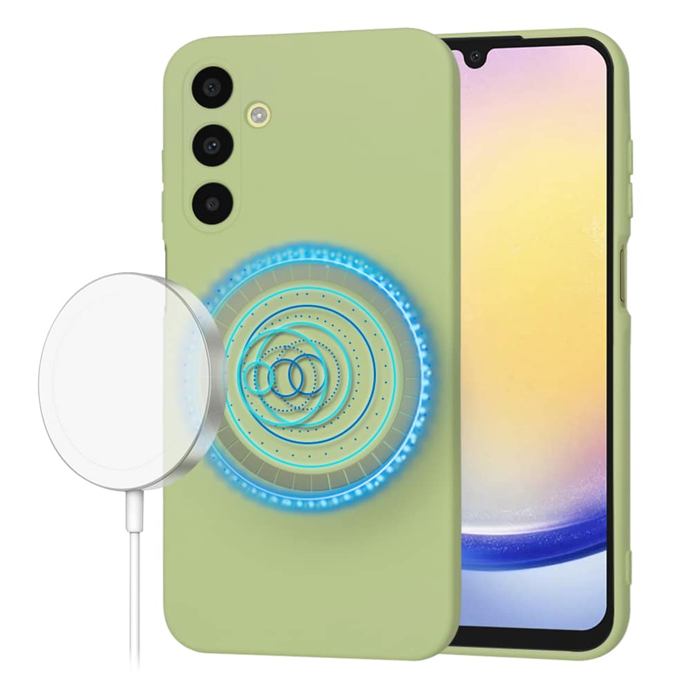 Φωτογραφία προϊόντος: Θήκη Samsung Galaxy A25 5G SoftFlex MagSafe Techsuit (Μάτσα)