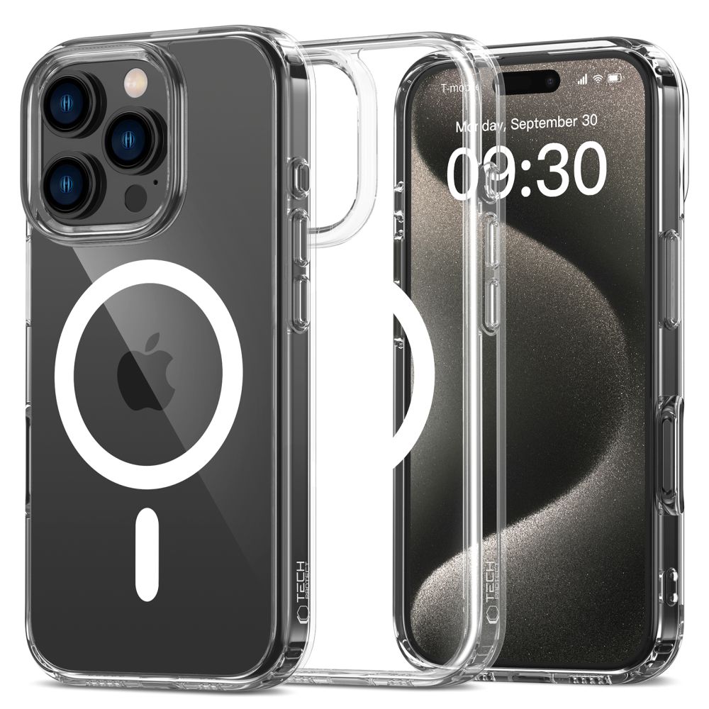 Φωτογραφία προϊόντος: Θήκη iPhone 16 Pro Tech-Protect (Διάφανο)