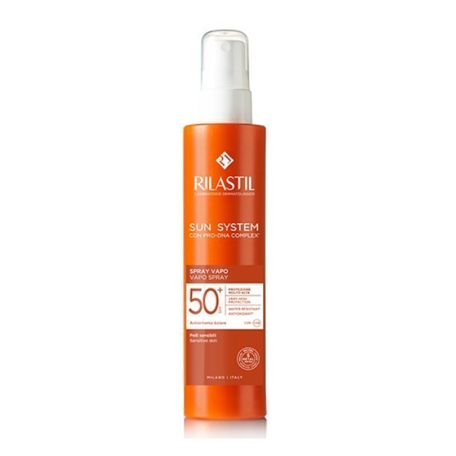Φωτογραφία προϊόντος: Rilastil Sun System Vapo Spray SPF50 Αντηλιακό Σπρέι Γαλάκτωμα Σώματος 200ml