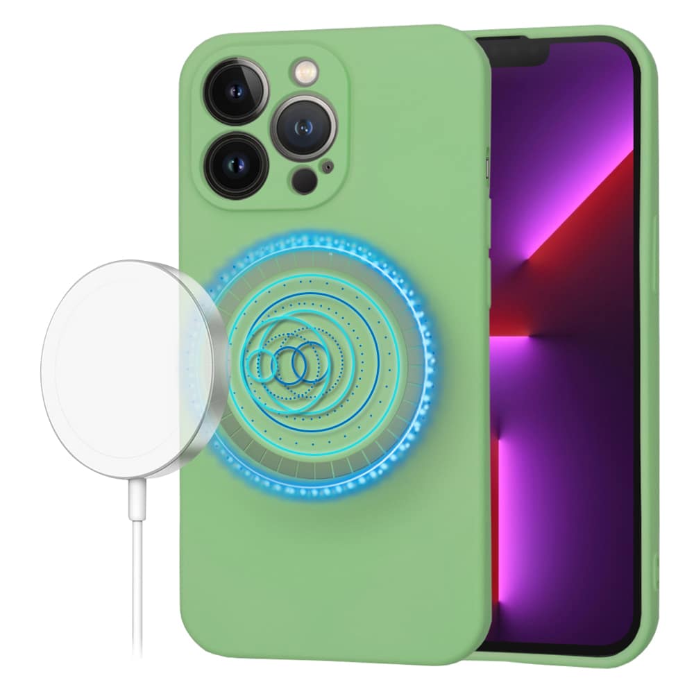 Φωτογραφία προϊόντος: Techsuit SoftFlex MagSafe Θήκη για iPhone 13 Pro (Μέντα)