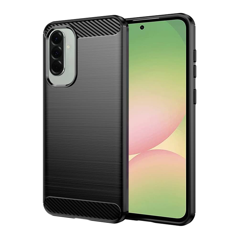 Φωτογραφία προϊόντος: Θήκη Samsung Galaxy A56 5G Carbon Silicone Techsuit (Μαύρο)