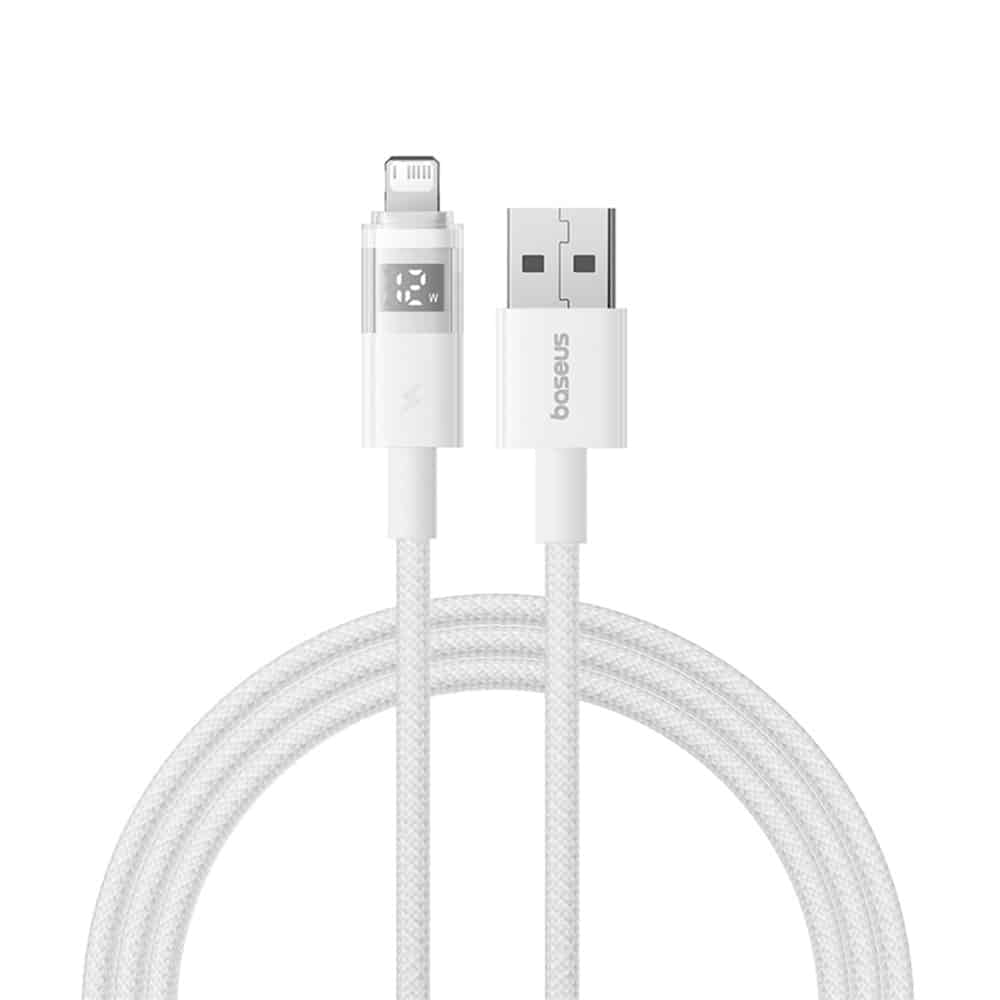 Φωτογραφία προϊόντος: Καλώδιο USB σε Lightning 1m Baseus (Λευκό)