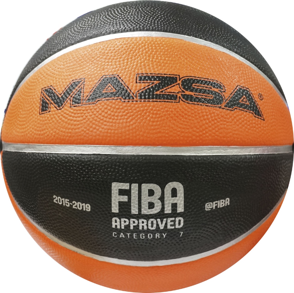 Φωτογραφία προϊόντος: Μπάλα Basket MAZSA No. 7 FIBA APPROVED Amila 41516