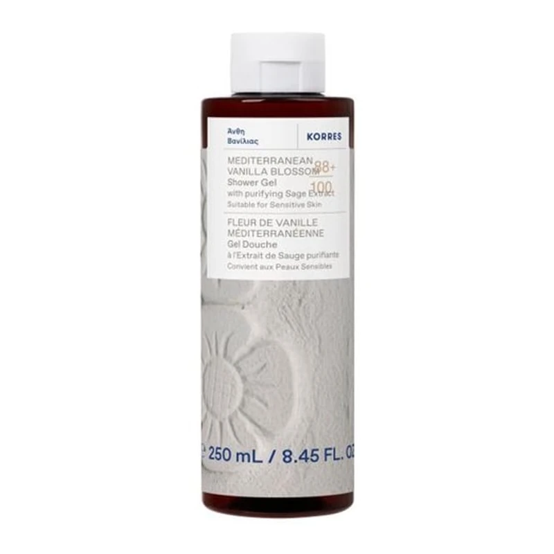 Φωτογραφία προϊόντος: Korres Renewing Body Cleanser Mediterranean Vanilla Blossom Αφρόλουτρο Με Άνθη Βανίλιας, 250Ml