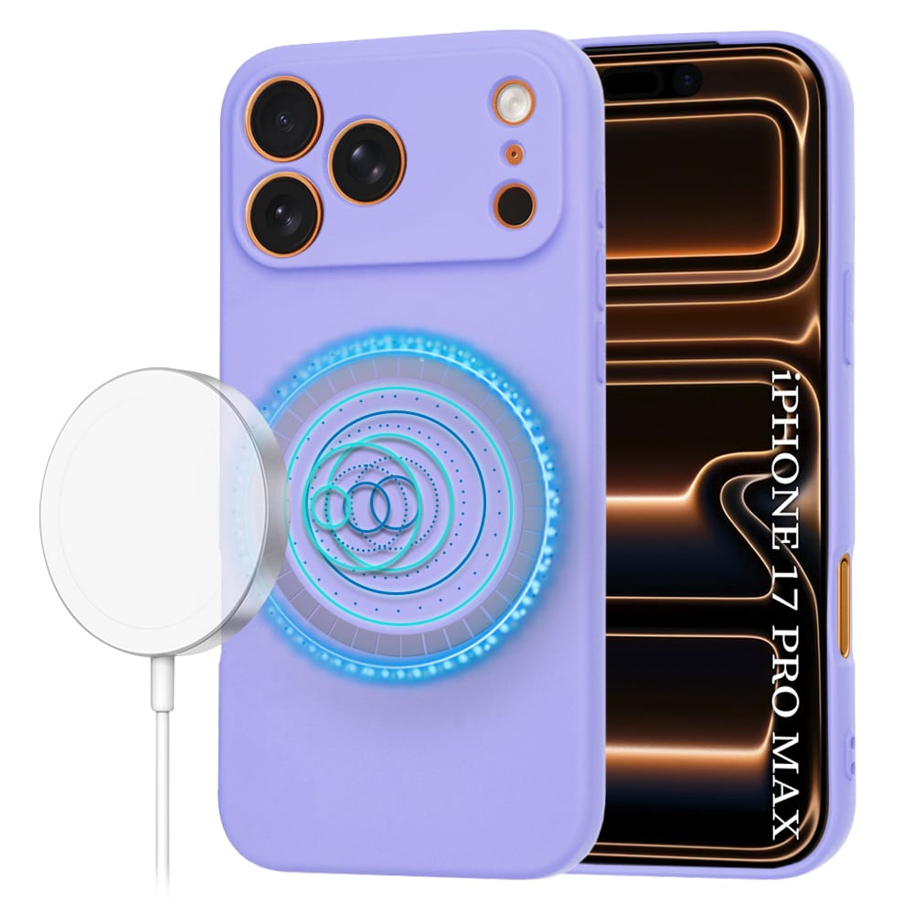 Φωτογραφία προϊόντος: Techsuit Θήκη SoftFlex MagSafe για iPhone 17 Pro Max (Ανοιχτό Μωβ)