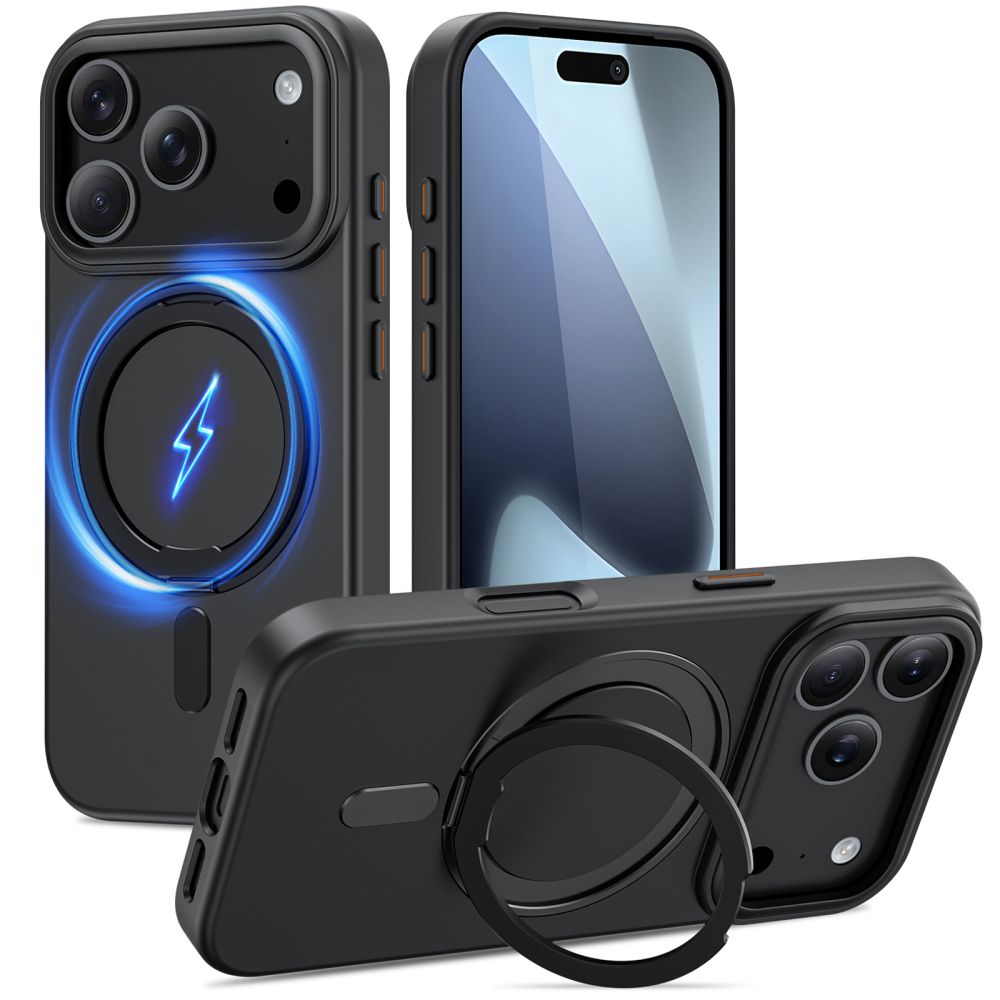 Φωτογραφία προϊόντος: Θήκη iPhone 17 Pro Tech-Protect Magring (Μαύρο)