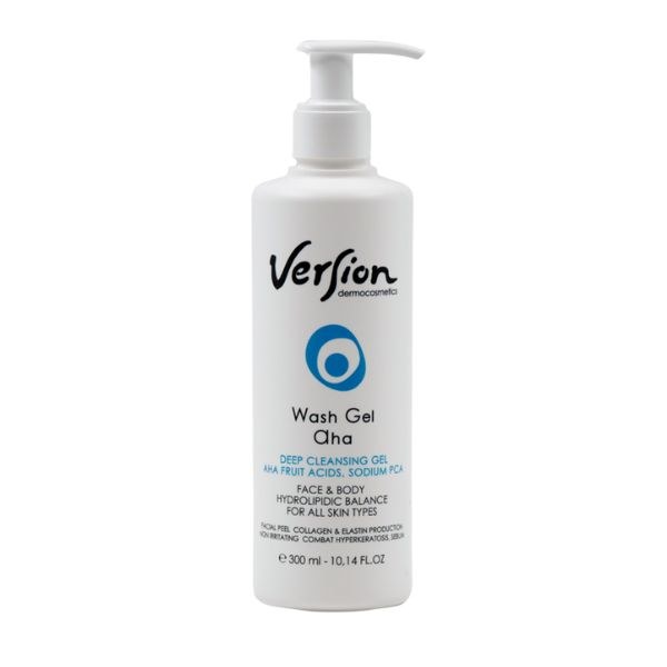 Φωτογραφία προϊόντος: Version Wash Gel Aha Face + Body 300 ml