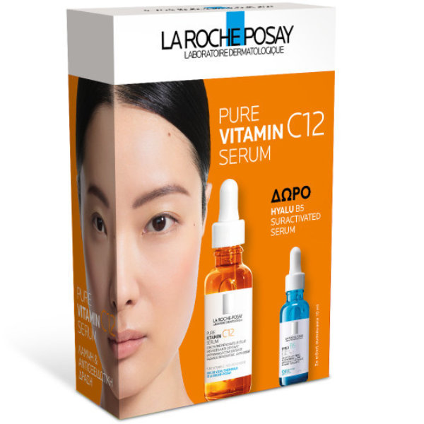Φωτογραφία προϊόντος: La Roche Posay Pure Vitamin C12 Serum 30 ml + Δώρο Hyalu B5 Suractivated Serum 10 ml