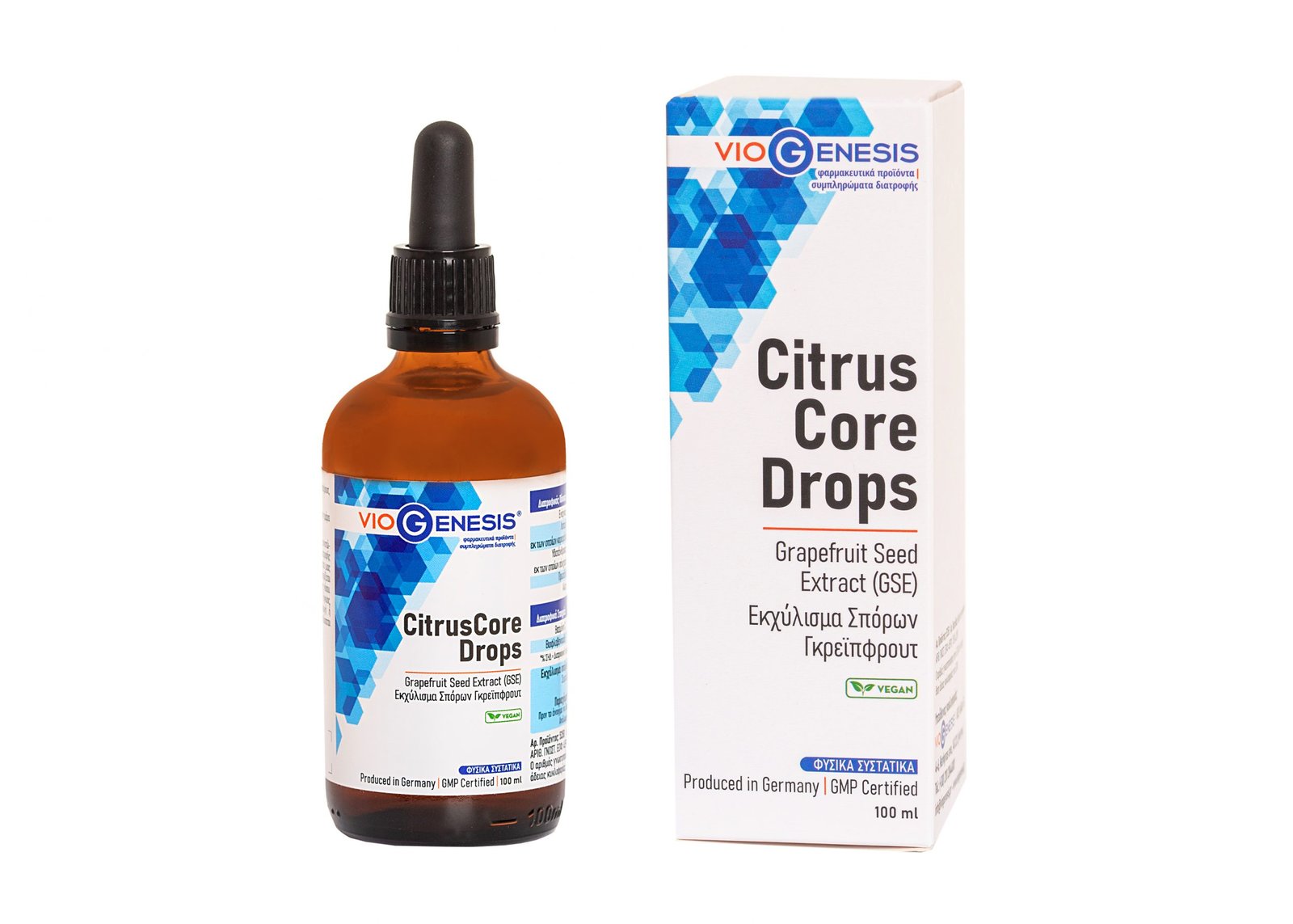 Φωτογραφία προϊόντος: Viogenesis CitrusCore Drops 100 ml