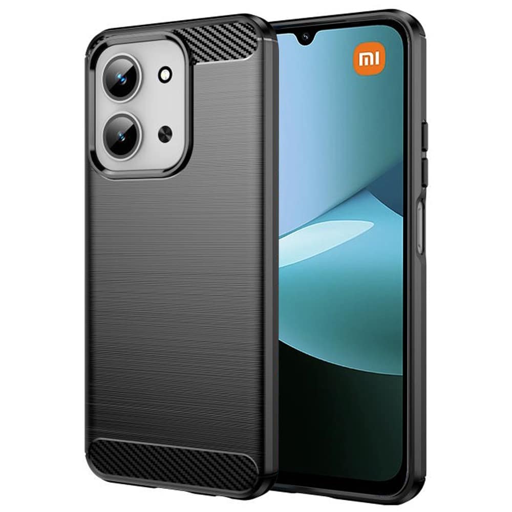 Φωτογραφία προϊόντος: Θήκη Xiaomi Redmi 15C 4G / Redmi 15C 5G Carbon Silicone Techsuit (Μαύρο)