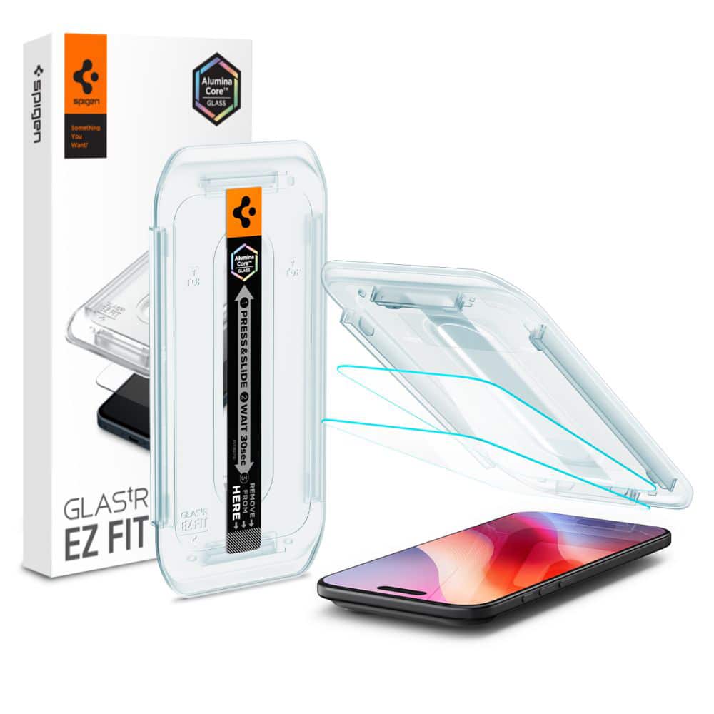 Φωτογραφία προϊόντος: Tempered Glass iPhone 17 Air Spigen Glas.tr ”ez Fit (2 τμχ)