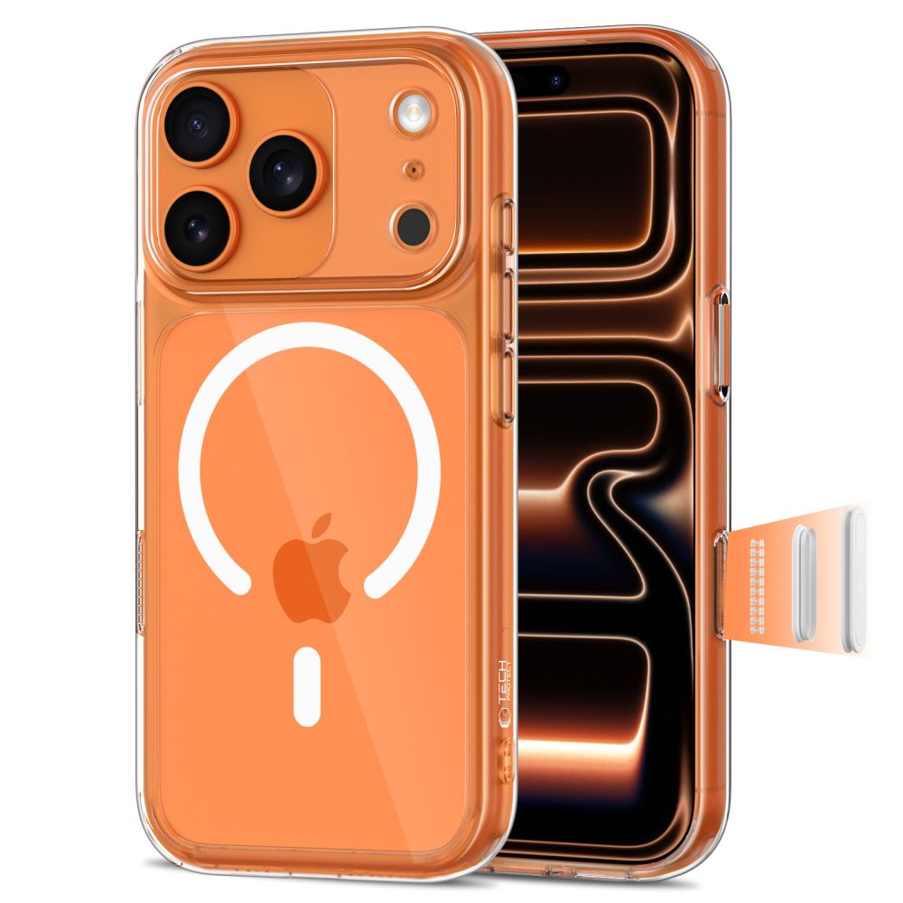 Φωτογραφία προϊόντος: Θήκη iPhone 17 Pro Tech-Protect Magpeak (Διάφανο)