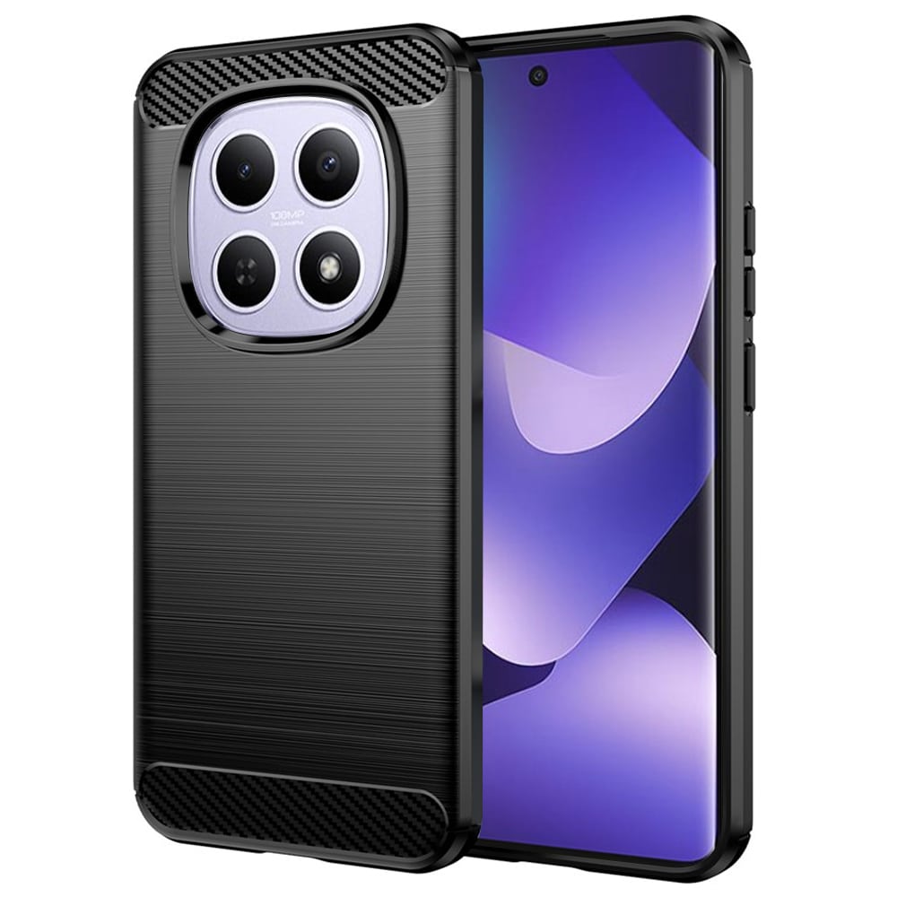 Φωτογραφία προϊόντος: Θήκη Redmi Note 15 / Poco M8 – Techsuit - Carbon Silicone (Μαύρο)