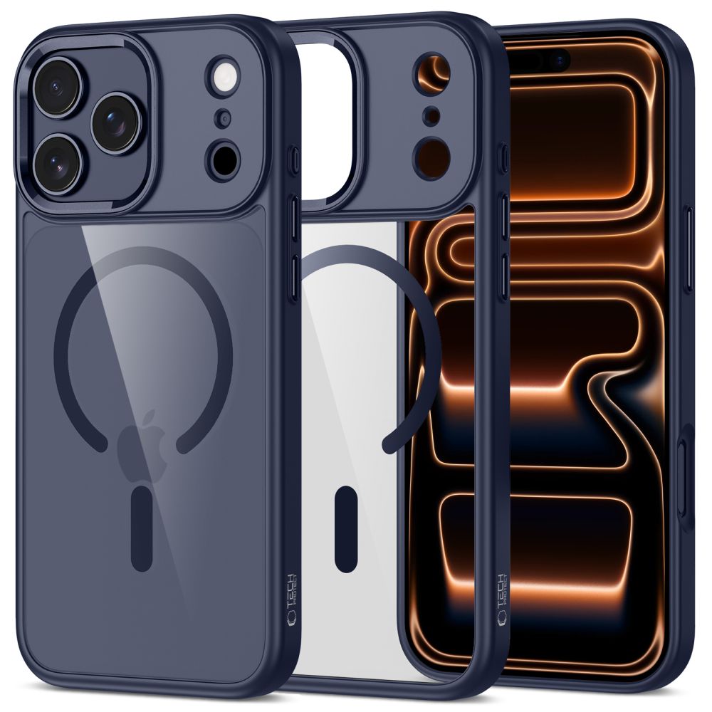Φωτογραφία προϊόντος: Θήκη iPhone 17 Pro Max MagMat MagSafe TECH-PROTECT (Σκούρο Μπλε)