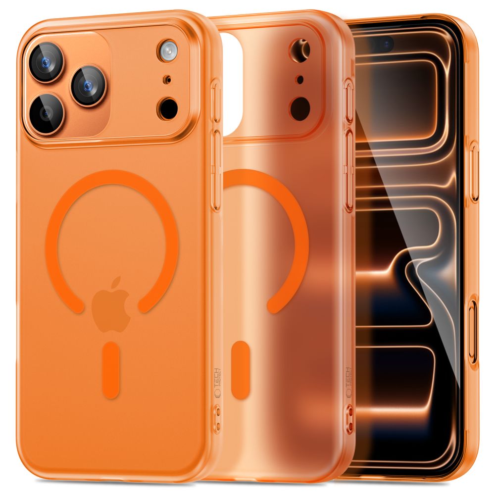 Φωτογραφία προϊόντος: Θήκη iPhone 17 Pro Max - Tech-Protect Magslim (Πορτοκαλί)