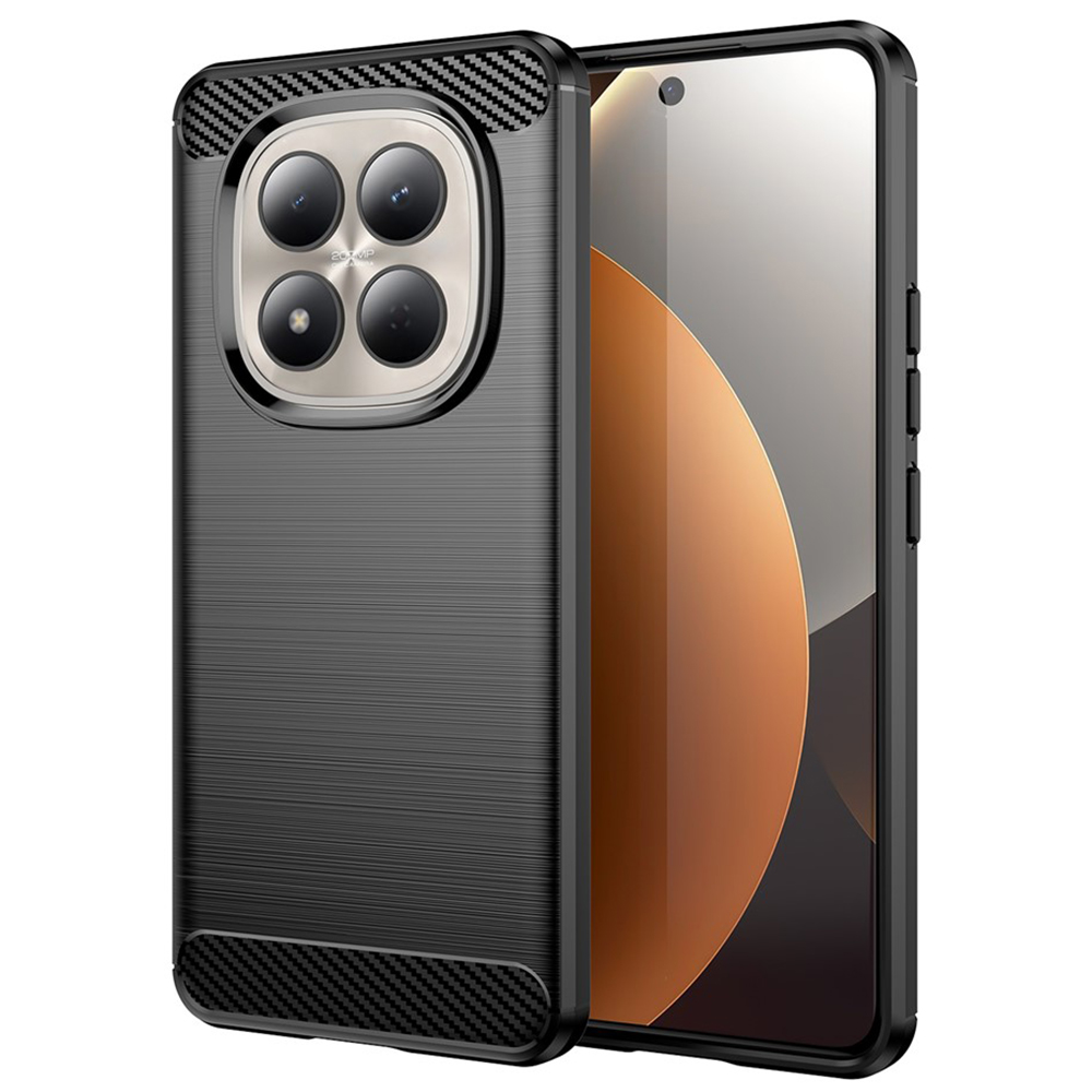 Φωτογραφία προϊόντος: Θήκη Redmi Note 15 Pro 5G – Techsuit Carbon Silicone (Μαύρο)