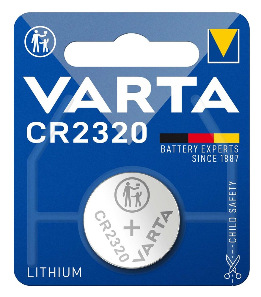 Φωτογραφία προϊόντος: Μπαταρία λιθίου CR2320 3V Varta (1 τεμ.)