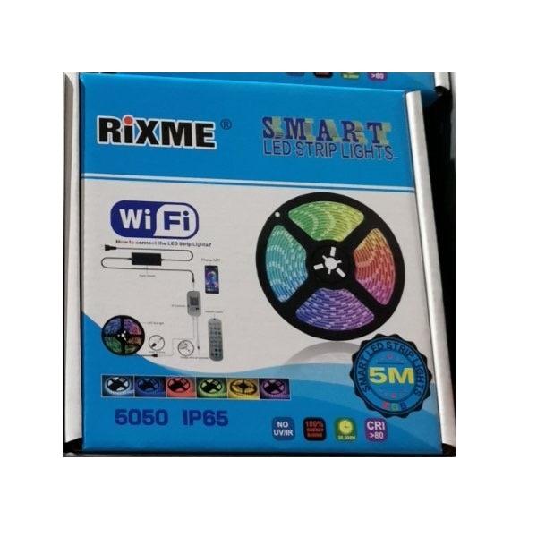 Φωτογραφία προϊόντος: OEM Αδιάβροχη Ταινία LED RGB 5m με Τηλεχειριστήριο IP65 5050 Rixme