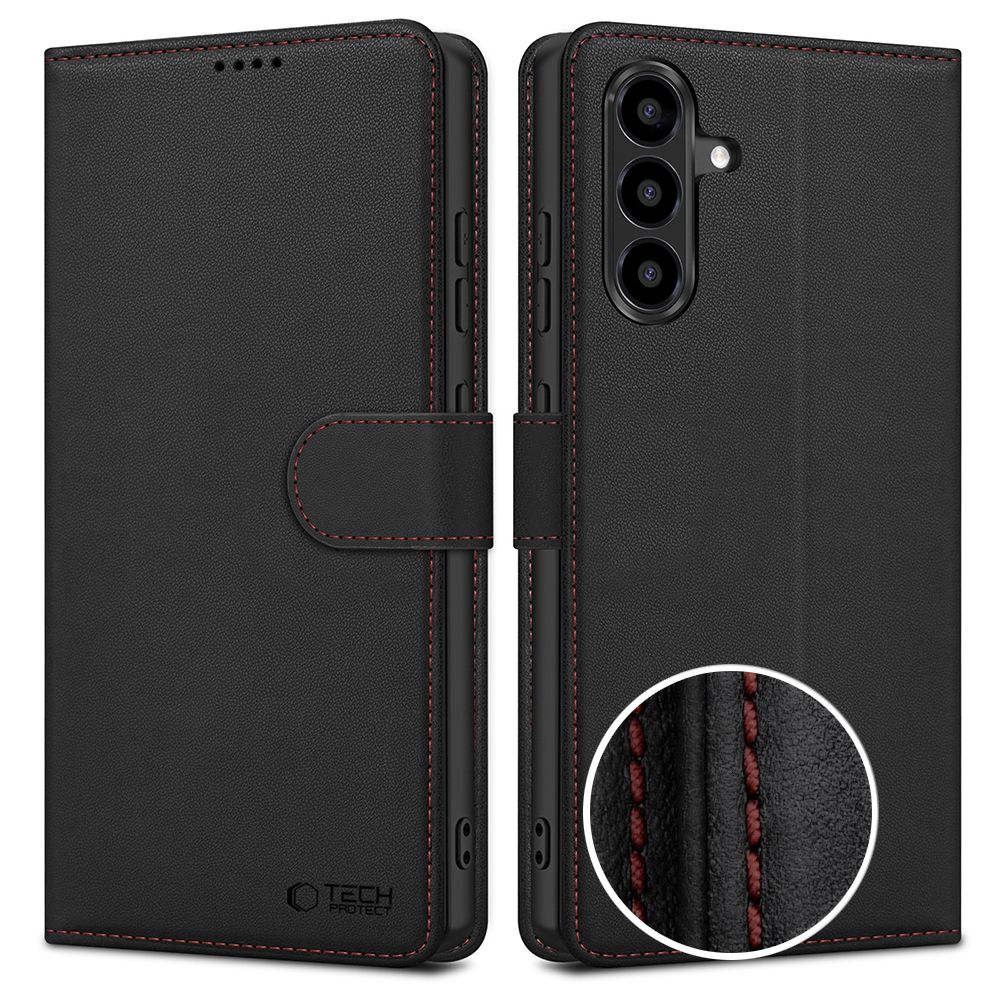 Φωτογραφία προϊόντος: Θήκη Βιβλιαράκι Galaxy A57 – Tech-Protect (Μαύρο)