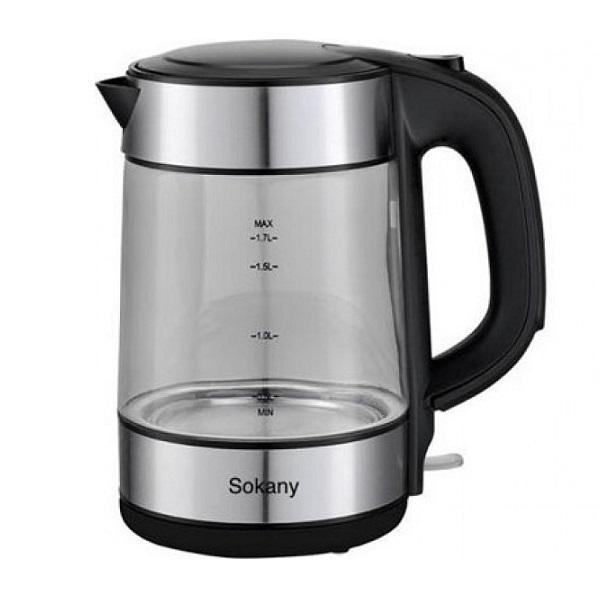 Φωτογραφία προϊόντος: OEM Βραστήρας 1.7lt 2200W Sokany FK-1509 Μαύρος