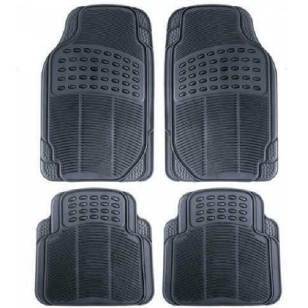 Φωτογραφία προϊόντος: OEM Simoni Racing Mats Σετ Μπροστινά και Πίσω Πατάκια Universal 4τμχ από Λάστιχο Μαύρα