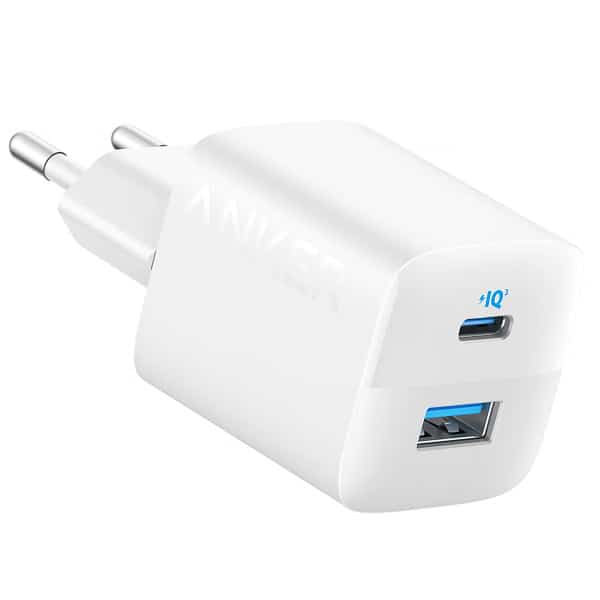Φωτογραφία προϊόντος: Wall Charger Anker 323, 33W, 3A, 1x USB-A - 1x USB-C, Λευκό