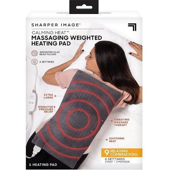 Φωτογραφία προϊόντος: OEM Massaging Weighted Heating Pad Χαλάκι Μασάζ για τον Αυχένα, τη Μέση &amp; την Πλάτη με Δόνηση και Λειτουργία Θέρμανσης 0010236