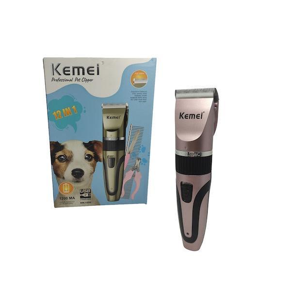 Φωτογραφία προϊόντος: OEM Kemei Κουρευτική Μηχανή Σκύλων Επαναφορτιζόμενη KM-1056