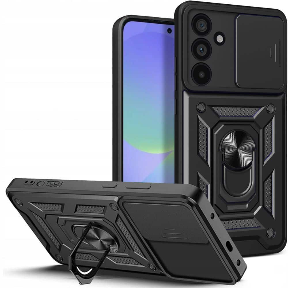 Φωτογραφία προϊόντος: Θήκη Galaxy A36 Camshield Pro Tech-Protect (Μαύρο)