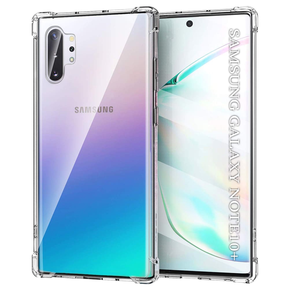 Φωτογραφία προϊόντος: Θήκη Samsung Galaxy Note 10 Plus Shockproof Clear Silicone Techsuit (Διάφανο)