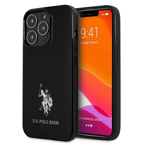 Φωτογραφία προϊόντος: Πλαστική Θήκη iPhone 13 Pro US Polo (Μαύρο)