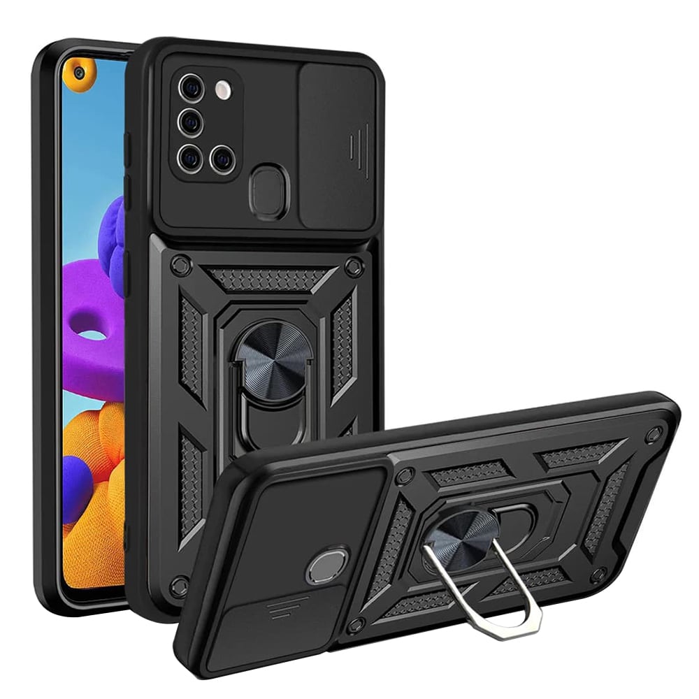 Φωτογραφία προϊόντος: Θήκη Samsung Galaxy A21s CamShield Series Techsuit (Μαύρο)