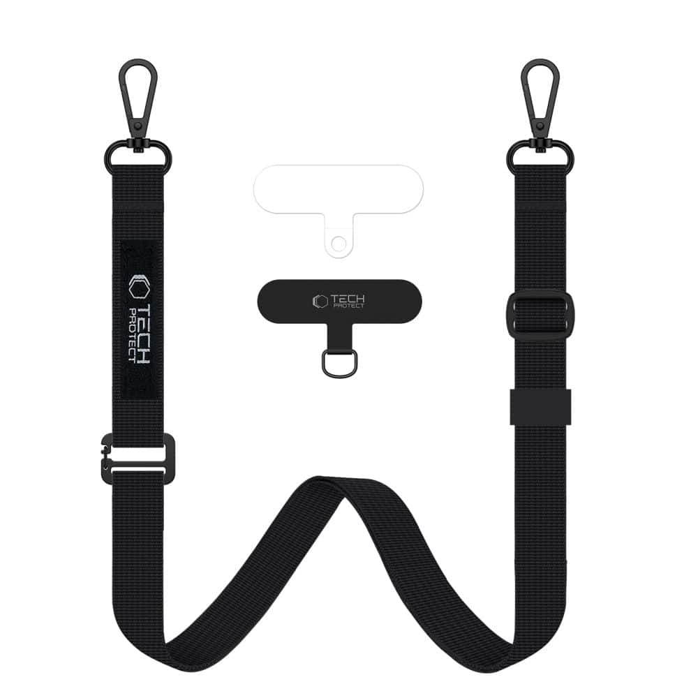Φωτογραφία προϊόντος: Λουράκι Κινητού Tech-Protect Rope Crossbody (Μαύρο)