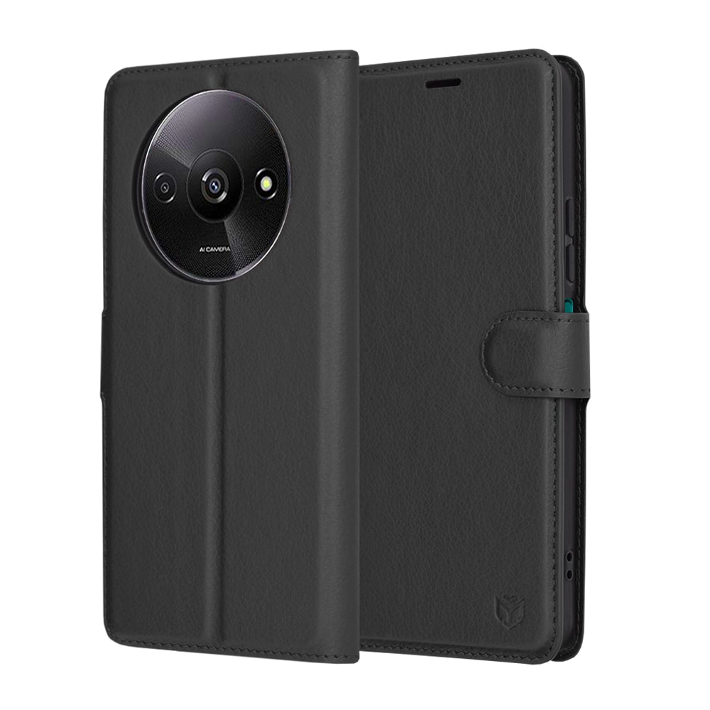 Φωτογραφία προϊόντος: Θήκη Βιβλιαράκι Redmi A3 Techsuit (Μαύρο)