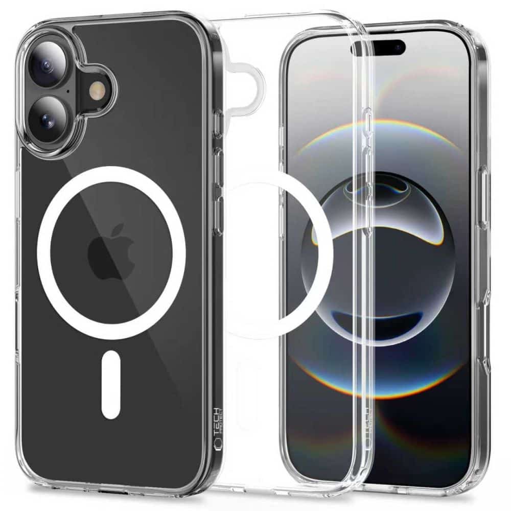 Φωτογραφία προϊόντος: Θήκη iPhone 17 MagSafe - Tech-Protect Flexair Hybrid (Διάφανο)
