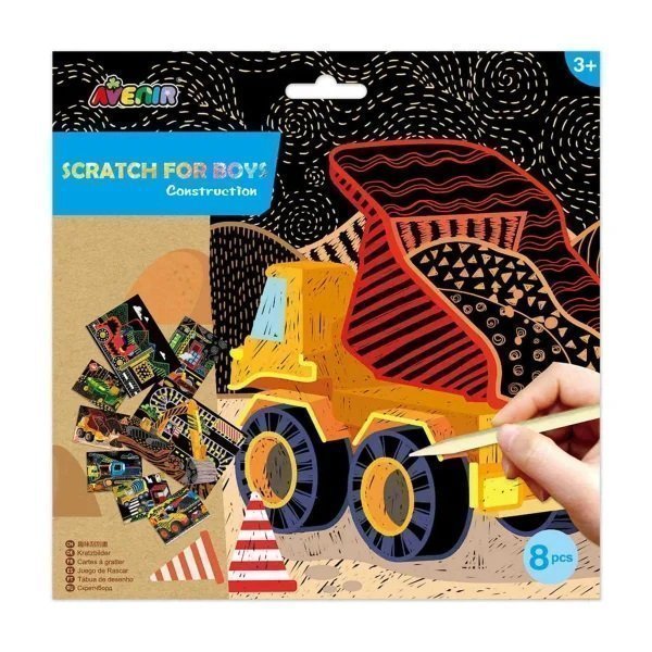 Φωτογραφία προϊόντος: Avenir Scratch Construction Δημιουργική Zωγραφική