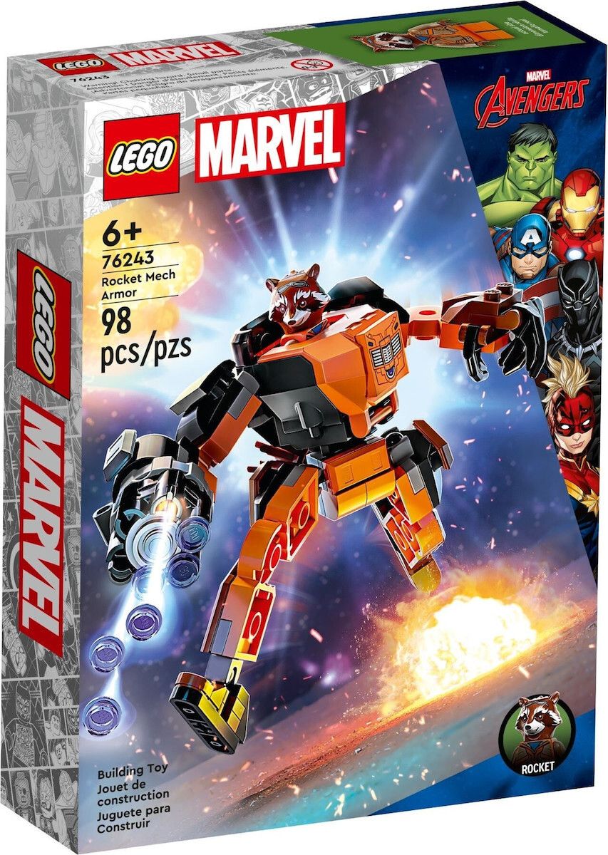 Φωτογραφία προϊόντος: LEGO Super Heroes Rocket Mech Armor (76243)