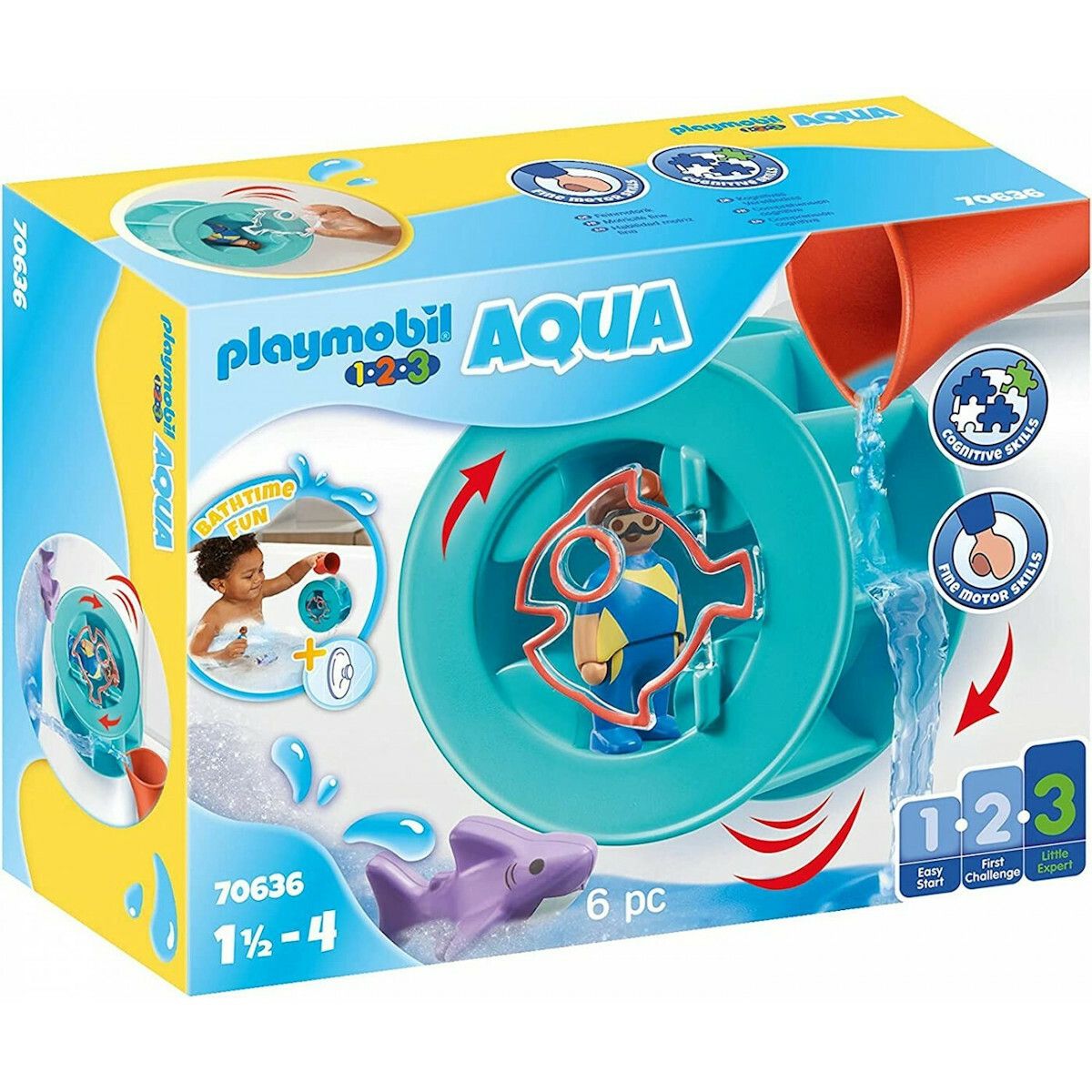 Φωτογραφία προϊόντος: Playmobil Νερόμυλος Με Καρχαριάκι (70636)