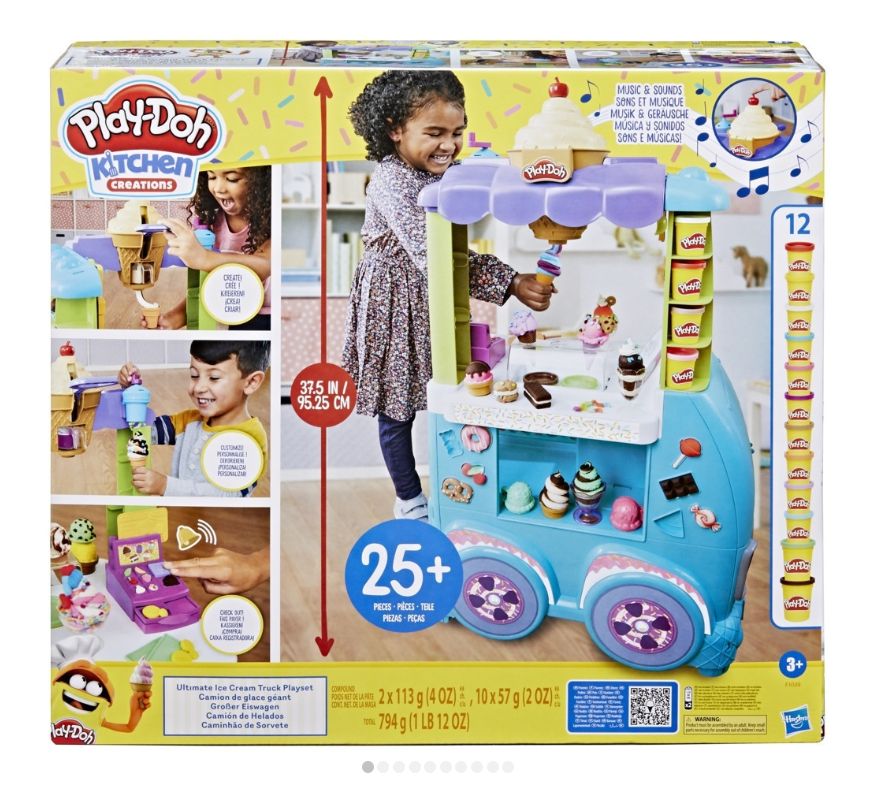 Φωτογραφία προϊόντος: Play-doh Play Doh Ultimate Ice Cream Truck Playset (F1039)