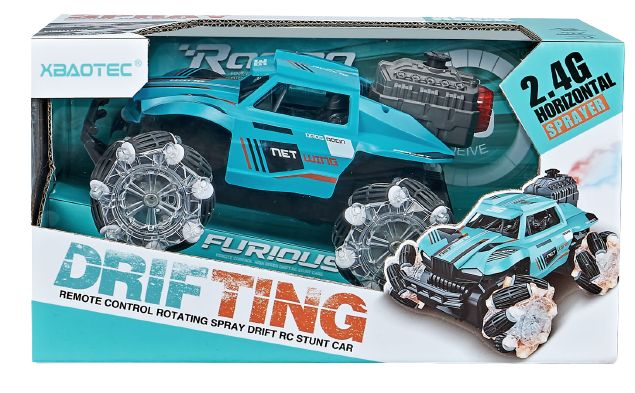 Φωτογραφία προϊόντος: Blue Toys R/C Τηλεκατευθυνόμενο Αυτοκίνητο Rotating Driftings Stunt Car με Usb (MKO411590)