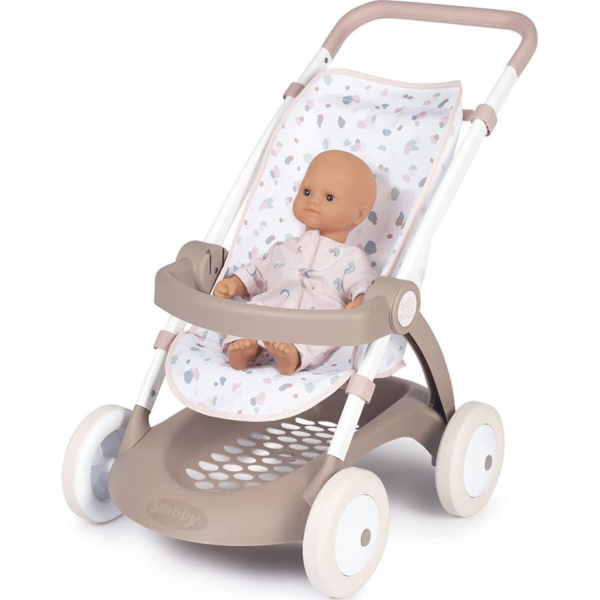 Φωτογραφία προϊόντος: Smoby Καρότσι Κούκλας Baby Nurse Pushchair (254018)