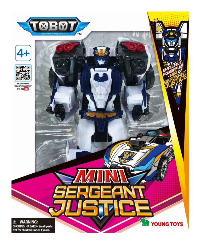 Φωτογραφία προϊόντος: Just Toys Tobot Galaxy Detectives Mini Sergeant Justice (301099)