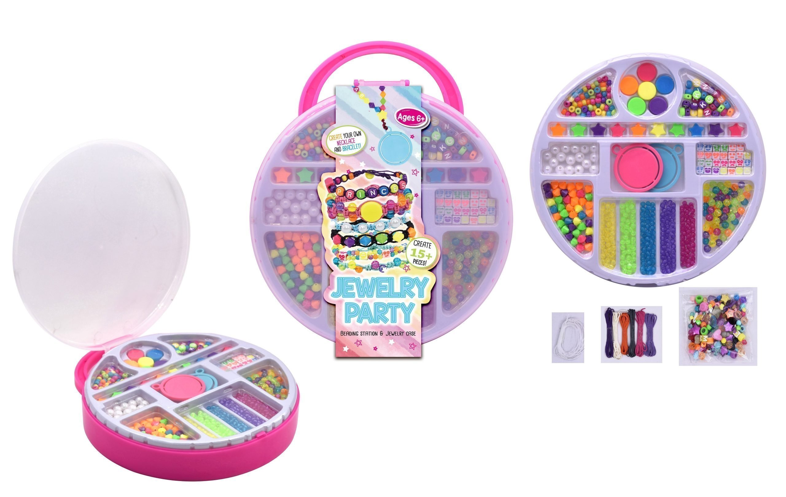 Φωτογραφία προϊόντος: Blue Toys Σετ Ομορφιάς Κατασκευή Κοσμημάτων με Χάντρες σε Βαλιτσάκι (MKN660441)
