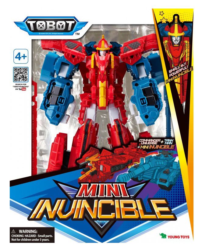Φωτογραφία προϊόντος: Just Toys Tobot Galaxy Detectices Mini Invincible (301100)