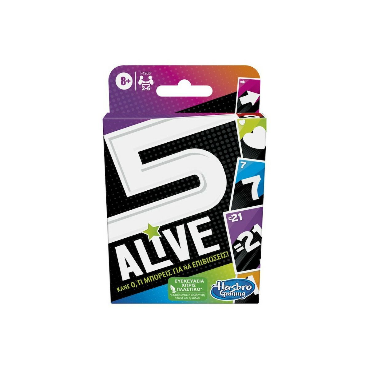 Φωτογραφία προϊόντος: Hasbro Επιτραπέζιο Five Alive Card Game (F4205)