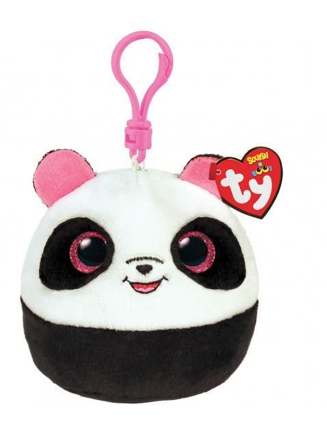 Φωτογραφία προϊόντος: ΟΕΜ TY Squishy Beanies Bamboo Χνουδωτό Κλιπ Πάντα Λευκό Και Μαύρο (1607-39571)