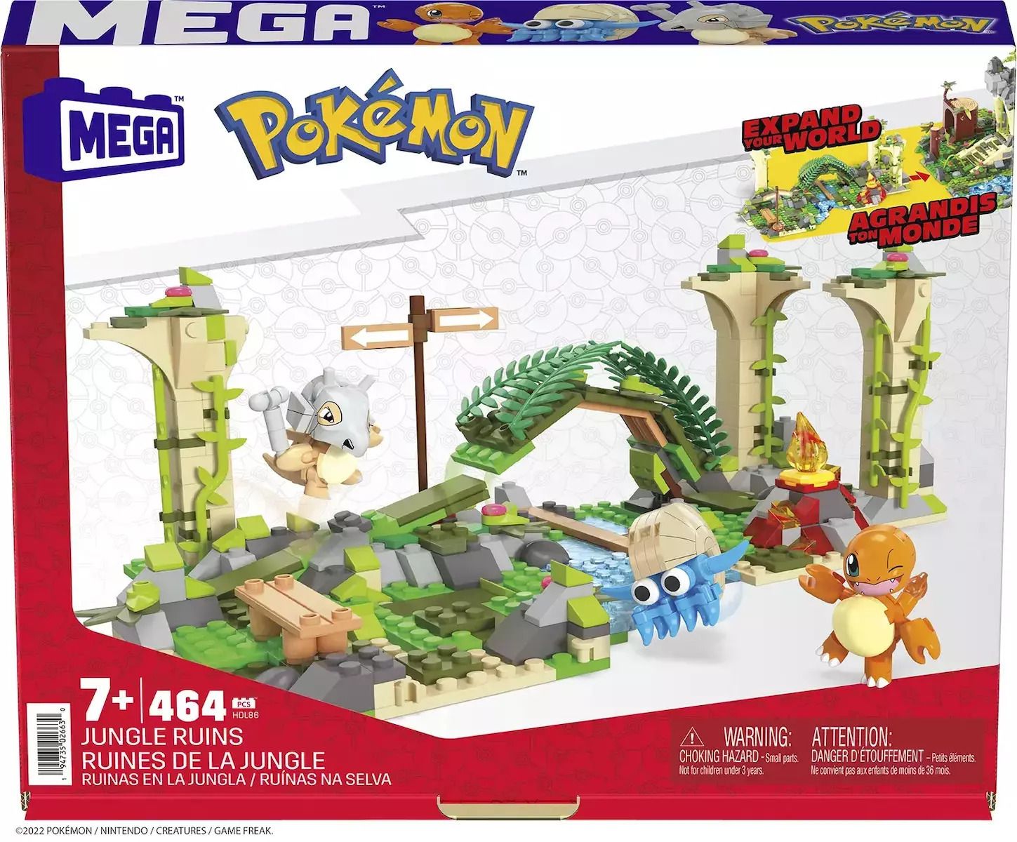 Φωτογραφία προϊόντος: Mattel Mega Pokemon Adventure Builder Forgotten Ruins (HDL86)